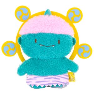 ふわふわたっとん おに ブルー Sサイズ 鬼 ぬいぐるみ 節分