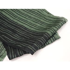 大人 兵児帯 本物志向 緑 黒 グリーン ブラ...の詳細画像4