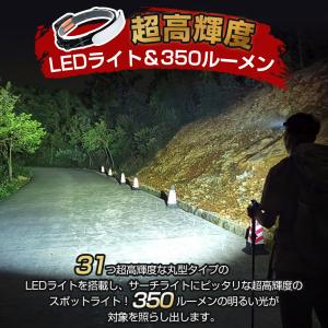 ヘッドライト 充電式 USB LED ヘッドラ...の詳細画像4