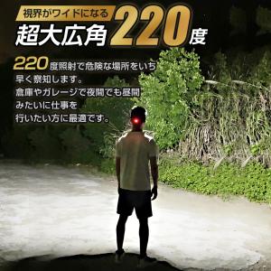 ヘッドライト 充電式 USB LED ヘッドラ...の詳細画像5