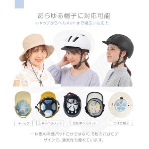 ヘッドクール 帽子 ヘッドクールパッド 頭 ひ...の詳細画像4