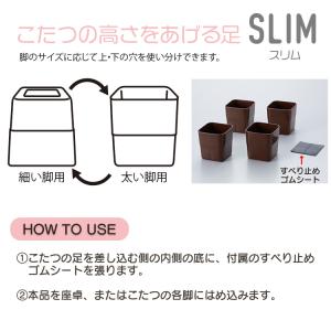 AKO-71 新 こたつの高さをあげる足 スリ...の詳細画像2