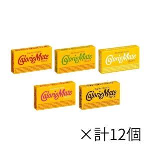 大塚 2本入カロリーメイト 12個セット（5種類 プレーン3個/ チョコレート3個 / フルーツ2個 / メープル2個 /チーズ2個）栄養補助食品