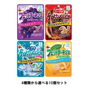 ブルボン フェットチーネグミ 50g×10個 （4種類の中から選べる10個セット）