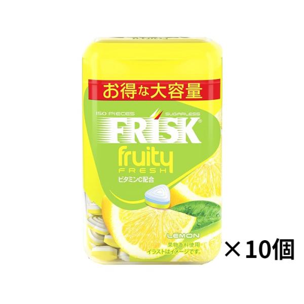 フリスク フルーティフレッシュボトル レモン 105g  ×10個