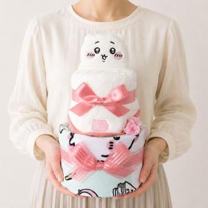 おむつケーキ ちいかわ ループタオル 2段 紙...の詳細画像3