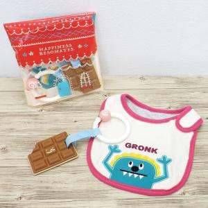 かわいいモンスター スタイ かみかみチョコ 歯がため 赤ちゃん 出産祝い プチギフト