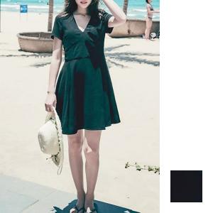 韓国ワンピース ドレス Natu Loha ショート ミニ丈リゾートワンピ リゾートワンピース Yahoo ショッピング