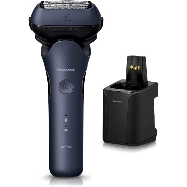 アウトレット パナソニック ES-LT8B-A メンズシェーバー ラムダッシュ 3枚刃 青 全自動洗...