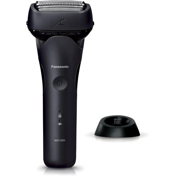 パナソニック ES-LT4C-K メンズシェーバー ラムダッシュ 3枚刃 黒 お風呂剃り可 充電スタ...