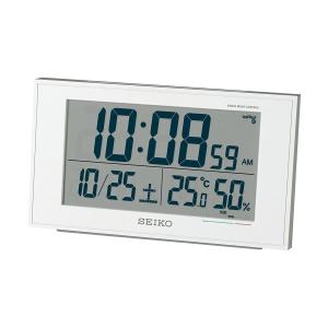 SEIKO セイコー クロック 目覚まし時計 電波 デジタル...