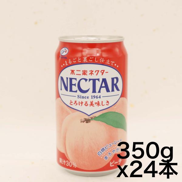 伊藤園 不二家 ネクター ピーチ(缶) 350g×24本