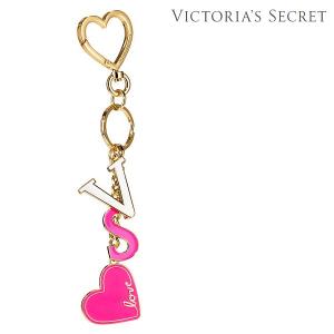 キーホルダー バッグチャーム Victoria's Secret  ヴィクトリアシークレット  ビクシー  VS ニューハート  キーチャーム｜honeydo