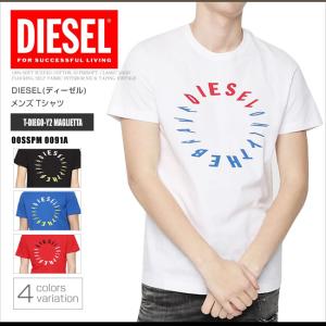 ディーゼル DIESEL Tシャツ メンズ 半袖 Tee 00SSPM 0091A T-DIEGO-...