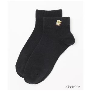 靴下 ソックス レディース 白 黒 ワンポイン...の詳細画像5