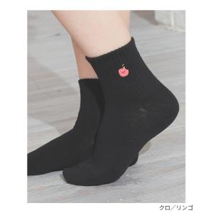 靴下 ソックス ガーリー 刺繍 春 夏 秋 冬...の詳細画像2