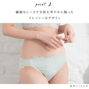 アンダーウェア 下着 ショーツ パンツ 花柄レ...の詳細画像3