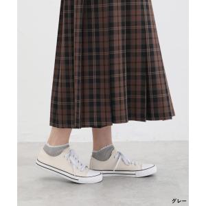 靴下 ソックス ショート丈 レース オーガニッ...の詳細画像5