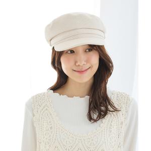 帽子 キャスケット サイズ調整 無地 サイズ調...の詳細画像2