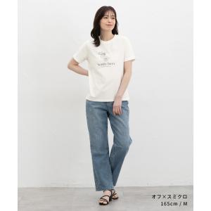 トップス Tシャツ 半袖Tシャツ カットソー ...の詳細画像2