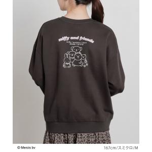 スウェット 長袖 キャラクター ゆったり プリ...の詳細画像5
