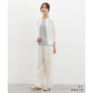 トップス カーディガン UVカット クルーネッ...の詳細画像2