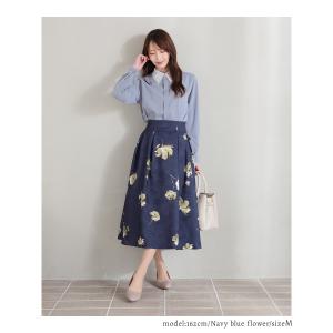 ボトムス スカート ロングスカート ロング丈 ...の詳細画像5