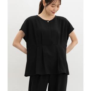 トップス ブラウス 半袖 セットアップ 大きい...の詳細画像3