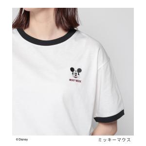 Tシャツ レディース 半袖 キャラクター ミッ...の詳細画像1