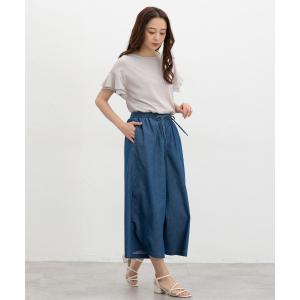 ボトムス パンツ デニム ハニさら 大きいサイ...の詳細画像3