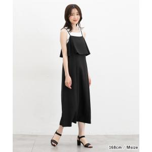 ワンピース キャミワンピ ノースリーブ ロング...の詳細画像2