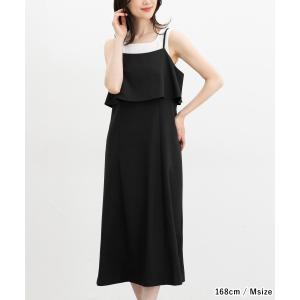 ワンピース キャミワンピ ノースリーブ ロング...の詳細画像3