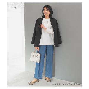 トップス ブラウス 長袖 ボウタイブラウス ボ...の詳細画像5