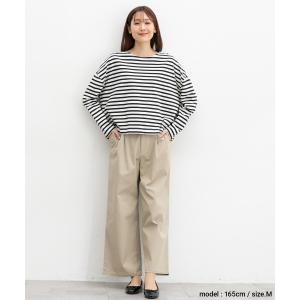 ボトムス パンツ チノパン ワイドパンツ スト...の詳細画像4