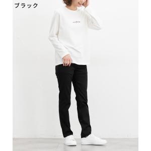 ボトムス パンツ カラースキニーパンツ ロング...の詳細画像2