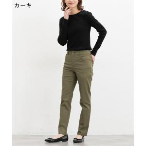 ボトムス パンツ カラースキニーパンツ ロング...の詳細画像4