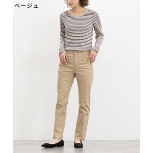 ボトムス パンツ カラースキニーパンツ ロング...の詳細画像5