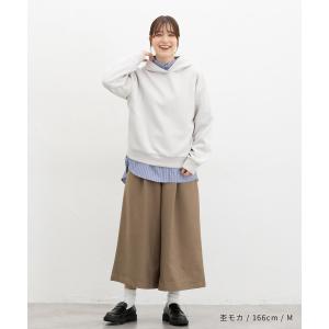ボトムス 大きいサイズ スカーチョ 再生ポリエ...の詳細画像2
