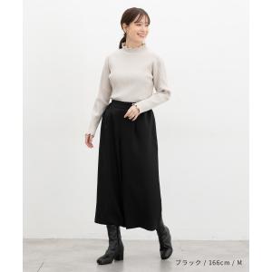ボトムス 大きいサイズ スカーチョ 再生ポリエ...の詳細画像4