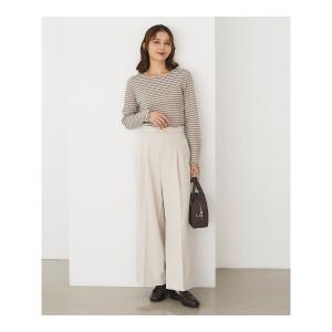 ボトムス パンツ 大きいサイズ オフィス きれ...の詳細画像2