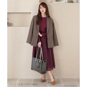 トップス カットソー 長袖 ボートネック 綿1...の詳細画像5