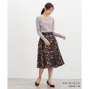 トップス カットソー 長袖 大きいサイズ オフ...の詳細画像5