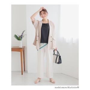 トップス タンクトップ 美冷 UVカット 接触...の詳細画像3