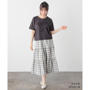 トップス Tシャツ 半袖Tシャツ カットソー ...の詳細画像5