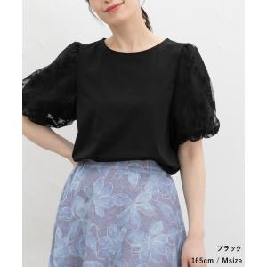 トップス カットソー 半袖 ハニさら 大きいサ...の詳細画像5