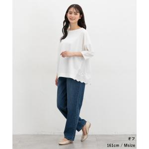 トップス カットソー ハニさら チュニック U...の詳細画像2