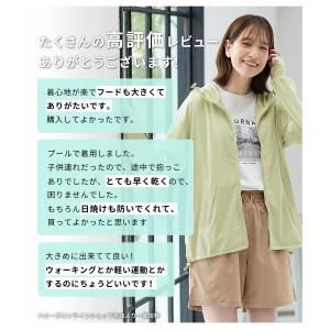 パーカー UVカット 薄手 速乾 日焼け防止 ...の詳細画像3