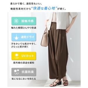 ボトムス パンツ ストレートパンツ ハニさら ...の詳細画像3