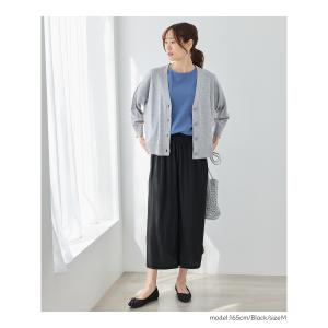 ボトムス パンツ ガウチョパンツ 大きいサイズ...の詳細画像4