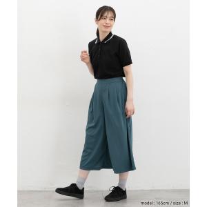 ボトムス パンツ ガウチョパンツ ハニさら 大...の詳細画像5